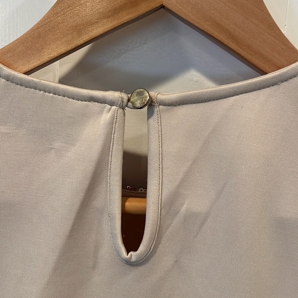 Artee Couture Nordstrom Sequin Sparkle Peplum Top Size Medium - Picture 5 of 8